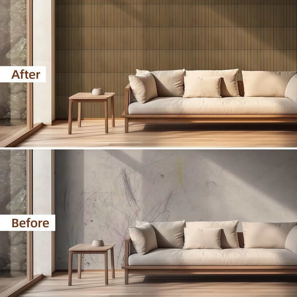 10 шт. 3D-наклейки на стену с  – обзор и цена Pvc Panel Background