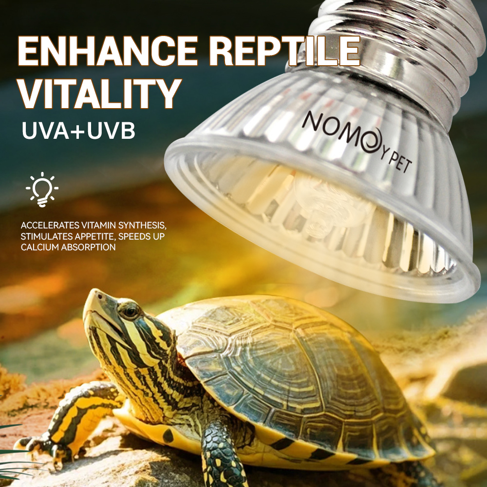 Лампа UVA UVB для рептилий 50В – обзор и цена Vitamin D3 Reptile